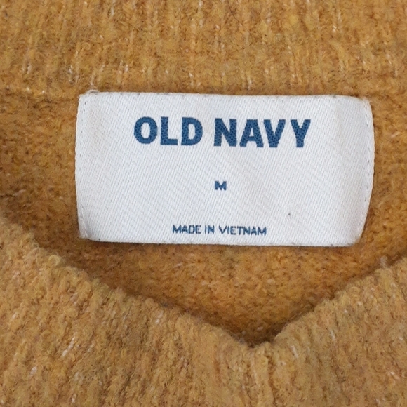 Old Navy Oversized gold mustard yellow blouson sleeve Sweater ❤️ - Picture 6 of 6
